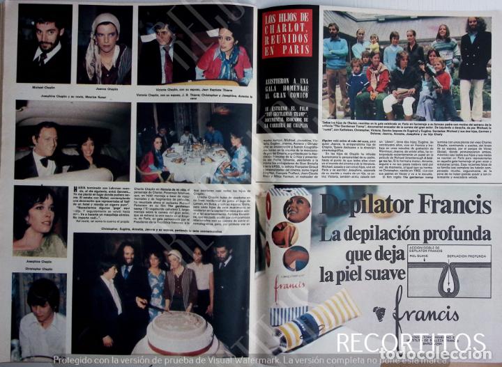 Coleccionismo de Revistas y Peri&oacute;dicos: MAURICE RONET GERALDINE CHAPLIN MICHAEL CHRISTOPHER EUGENE JEANNE VICTORIA JOSEPHINE JEANNE