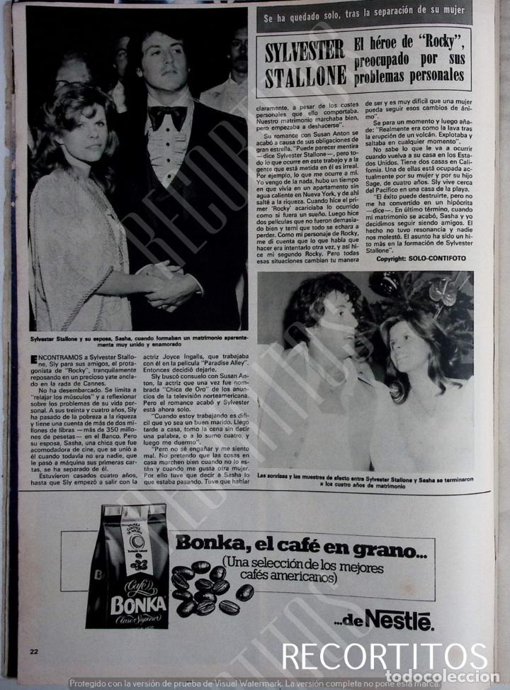 Coleccionismo de Revistas y Peri&oacute;dicos: SYLVESTER STALLONE