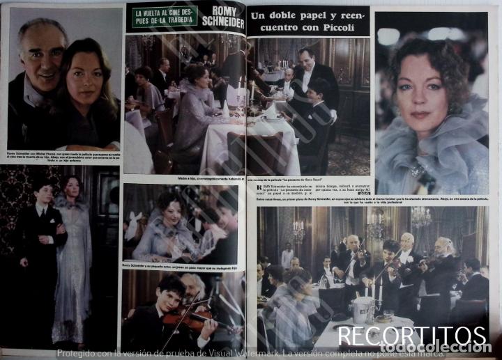 Coleccionismo de Revistas y Peri&oacute;dicos: romy schneider MICHEL PICCOLI