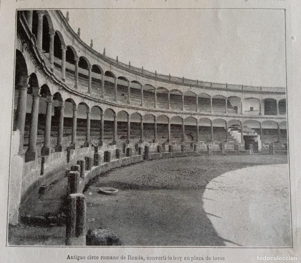 Coleccionismo de revistas y peri&oacute;dicos: RONDA-CASA REY MORO-PALACIO MONDRAGON-TAJO-PUENTE NUEVO-SANTA MARIA LA MAYOR.
