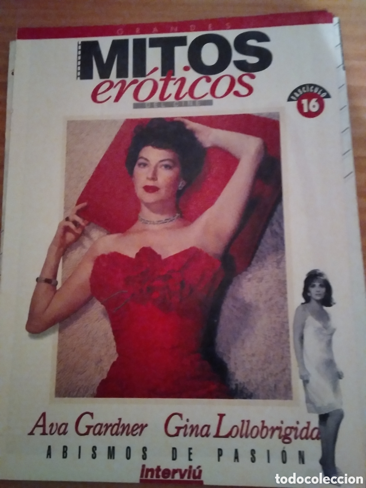 Coleccionismo de Revistas y Peri&oacute;dicos: Mitos er&oacute;ticos revista Intervi&uacute; ava gardner Gina lollobrigida n&uacute;mero 16