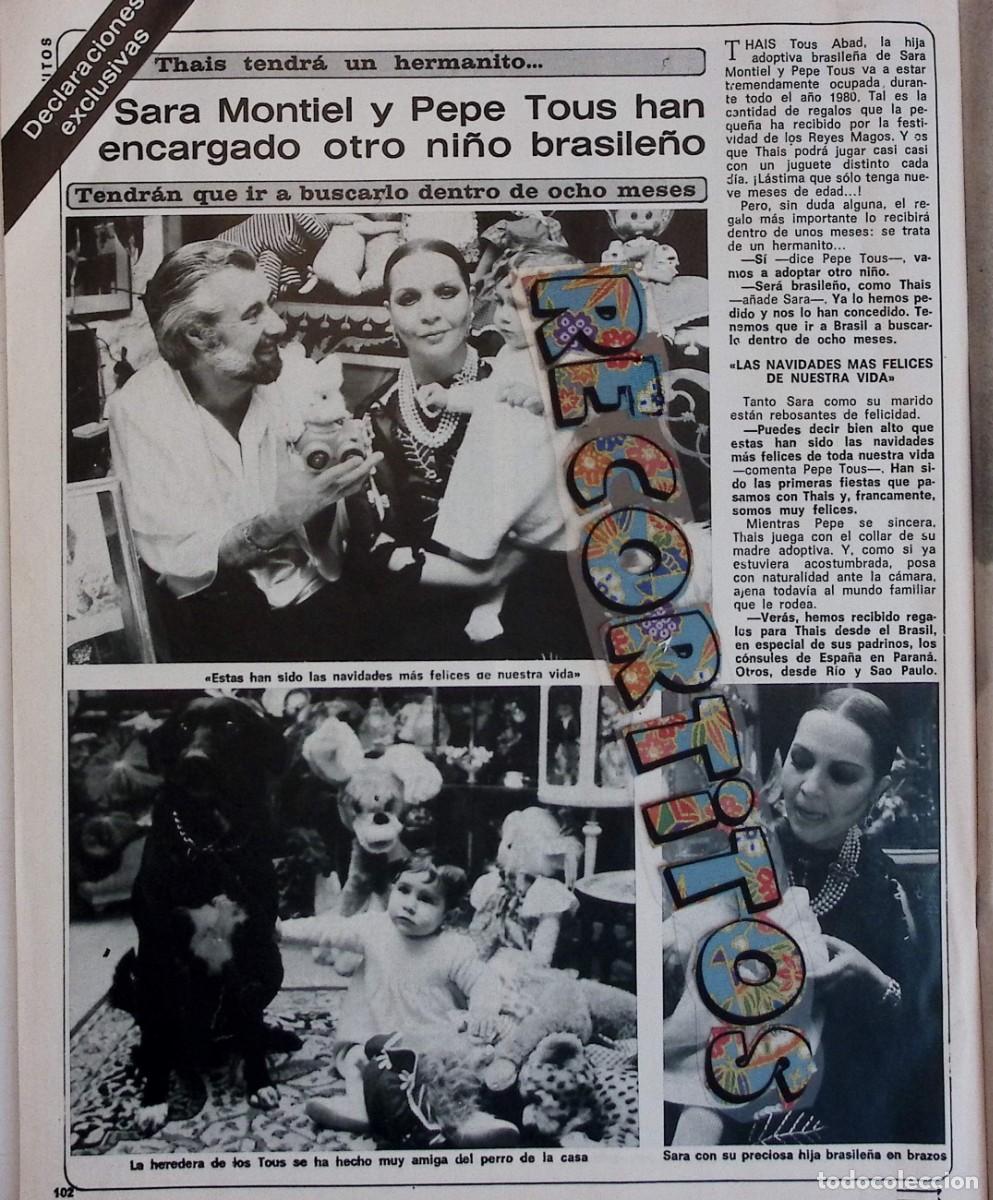 Coleccionismo de revistas y peri&oacute;dicos: sara montiel