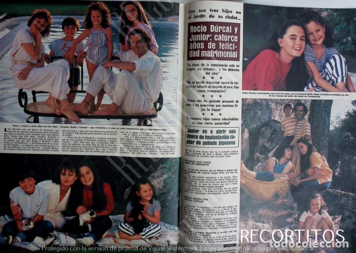 Coleccionismo de Revistas y Peri&oacute;dicos: ROCIO DURCAL ANTONIO MORALES JUNIOR CARMEN Y ANTONIO shaila
