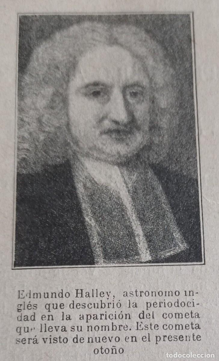 Coleccionismo de Revistas y Peri&oacute;dicos: ALEXIS CLAUDE CLAIRAUT-MADAMA LEPAUTE-JEROME LALANDE-EDMUNDO HALLEY-EL COMETA HALLEY.