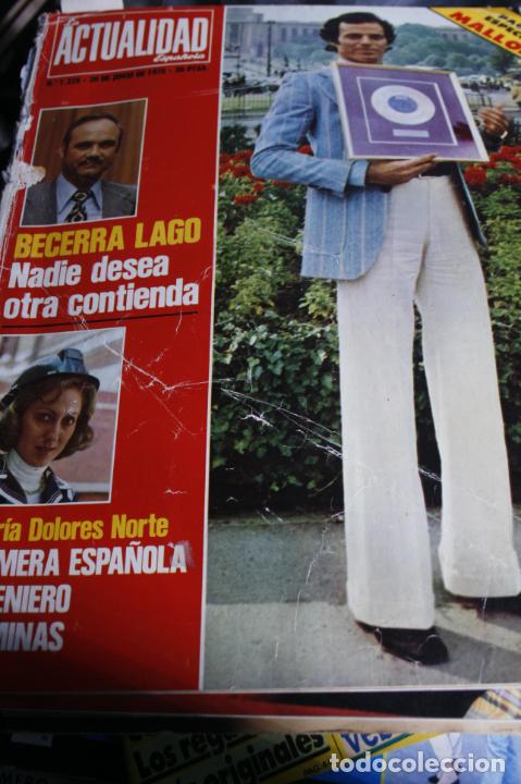 Coleccionismo de Revistas y Peri&oacute;dicos: JULIO IGLESIAS SALVADOR DALI TONY LEBLANC 1975