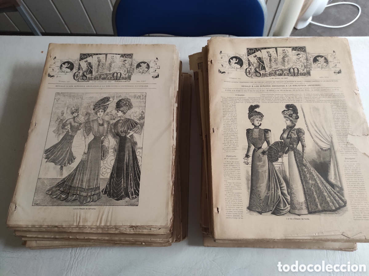 Coleccionismo de Revistas y Peri&oacute;dicos: Revistas Sal&oacute;n de la Moda