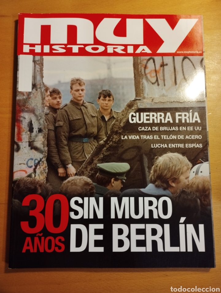 Collezionismo di Riviste e Giornali: REVISTA MUY HISTORIA N&ordm; 117 (30 A&Ntilde;OS SIN MURO DE BERL&Iacute;N / GUERRA FR&Iacute;A)