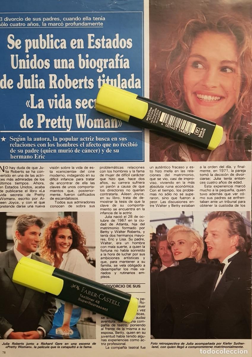 Collezionismo di Riviste e Giornali: Reportaje Julia Roberts 29.06.94