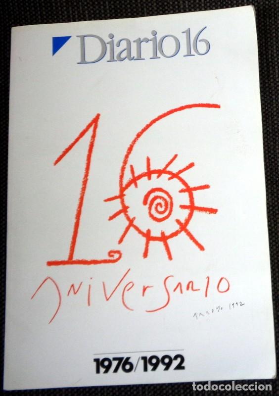 Coleccionismo de Revistas y Peri&oacute;dicos: SUPLEMENTO ESPECIAL 16 ANIVERSARIO DIARIO 16 1976-1992. M&Uacute;SICA. MECANO - LOQUILLO - SABINA,..