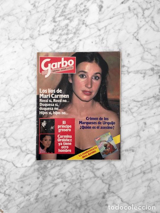 Sammeln von Zeitschriften und Zeitungen: GARBO - 1983 - MARI CARMEN MARTINEZ-BORDIU, PACO OJEDA, CARMINA ORDO&Ntilde;EZ, JUAN PABLO II