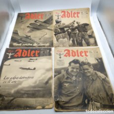 Coleccionismo de Revistas y Periódicos: 8 REVISTAS DER ÁDLER 1941-1942. Lote 399183909