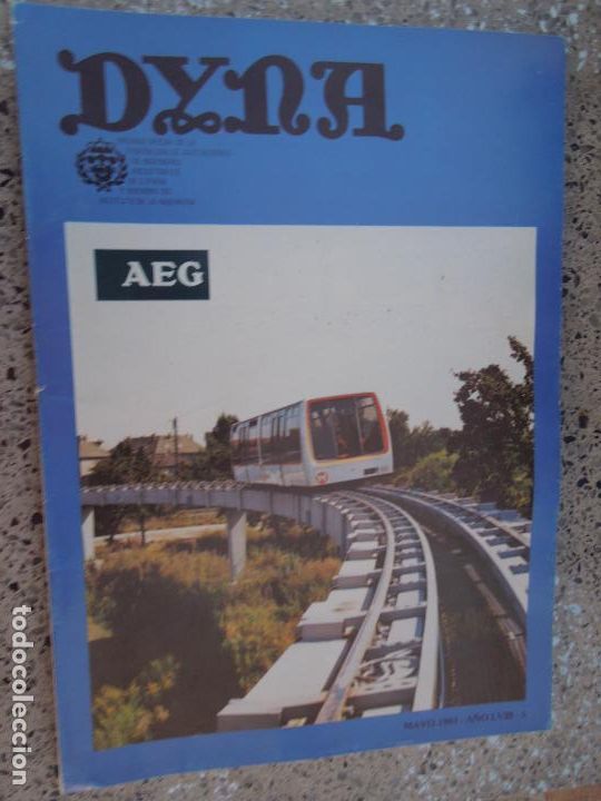 Sammeln von Zeitschriften und Zeitungen: DYNA REVISTA N&ordm; 5 -MAYO - 1983 - ASOCIACI&Oacute;N NACIONAL INGENIEROS INDUSTRIALES ESPA&Ntilde;A-VER INDICE