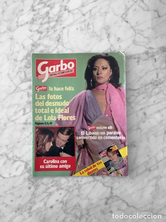 Coleccionismo de Revistas y Peri&oacute;dicos: GARBO - 1983 - LOLA FLORES, CAROLINA, OCA&Ntilde;A, ISABELLA FERRARI, ISABEL ALLENDE, CLAUDE MONTANA