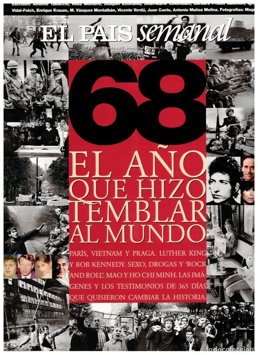 Coleccionismo de Revistas y Peri&oacute;dicos: EPS 1998 REVOLUCI&Oacute;N DEL 68. DANIEL COHN BENDIT. V&Aacute;CLAV HAVEL. MASSIEL GANA EUROVISI&Oacute;N.
