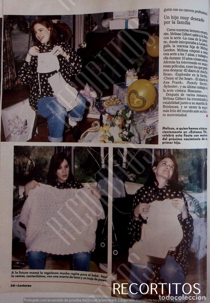 Coleccionismo de revistas y peri&oacute;dicos: melissa gilbert la casa de la pradera - Foto 2