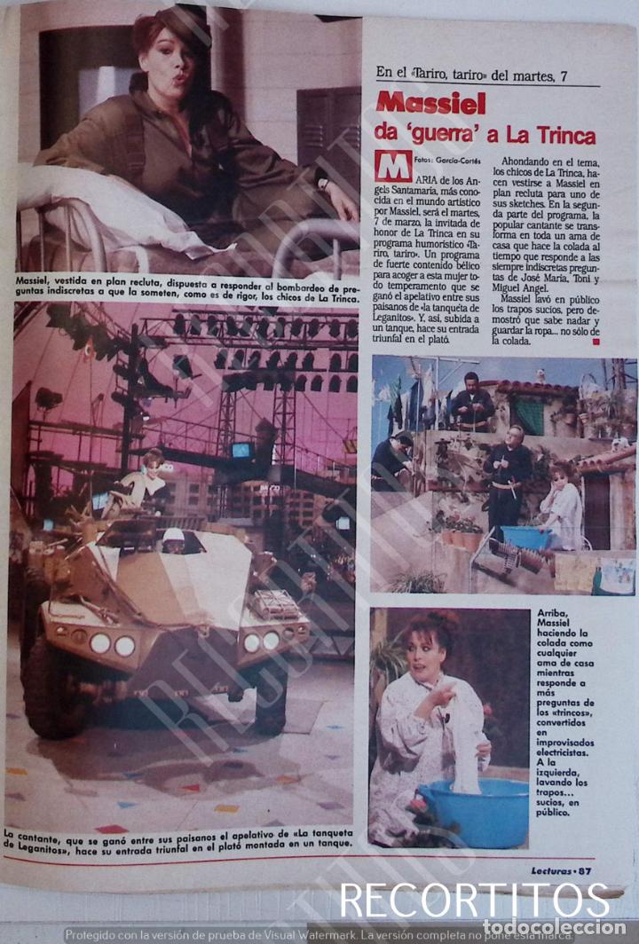 Coleccionismo de Revistas y Peri&oacute;dicos: massiel la trinca tariro tariro