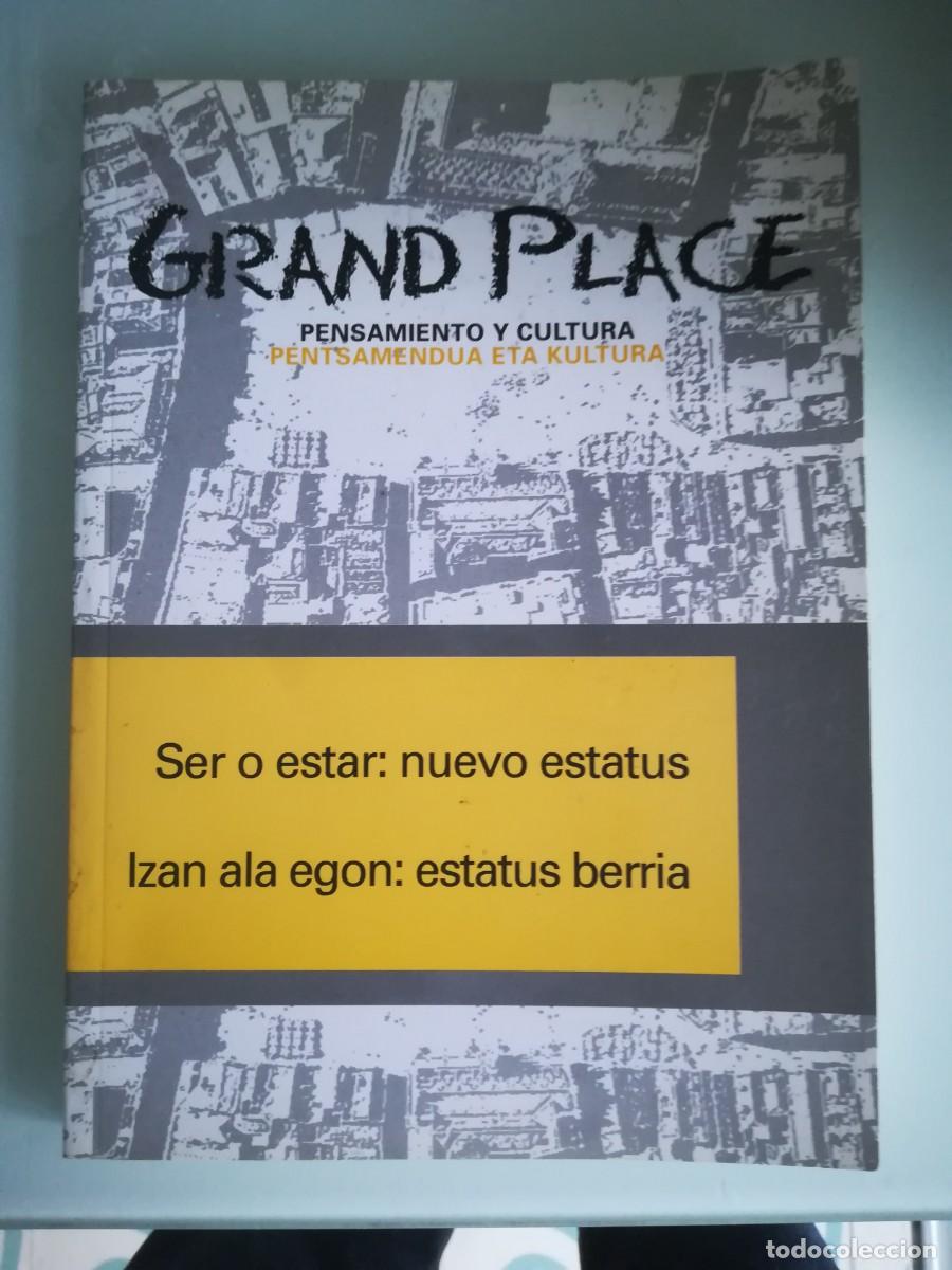 Collectionnisme de Revues et Journaux: (Euskadi) Grand Place, revista de Pensamiento y cultura n&ordm;11. Mario Onaindia Fundazioa 2019