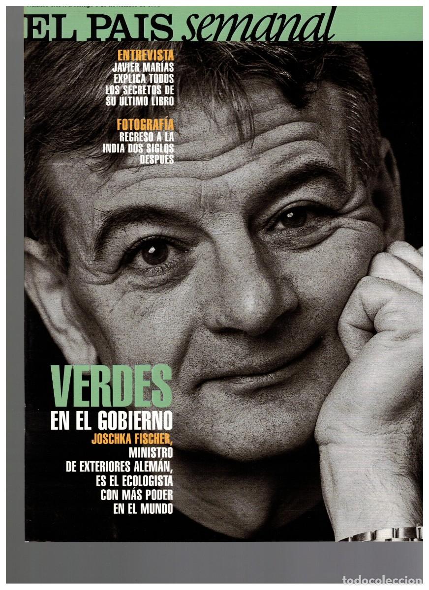 Coleccionismo de Revistas y Peri&oacute;dicos: EPS 1998 JAVIER MAR&Iacute;AS. JOSCHKA FISCHER. REGRESO A LA INDIA. EL QUESO DEL MILL&Oacute;N DE PTAS. ANGEL SOLE