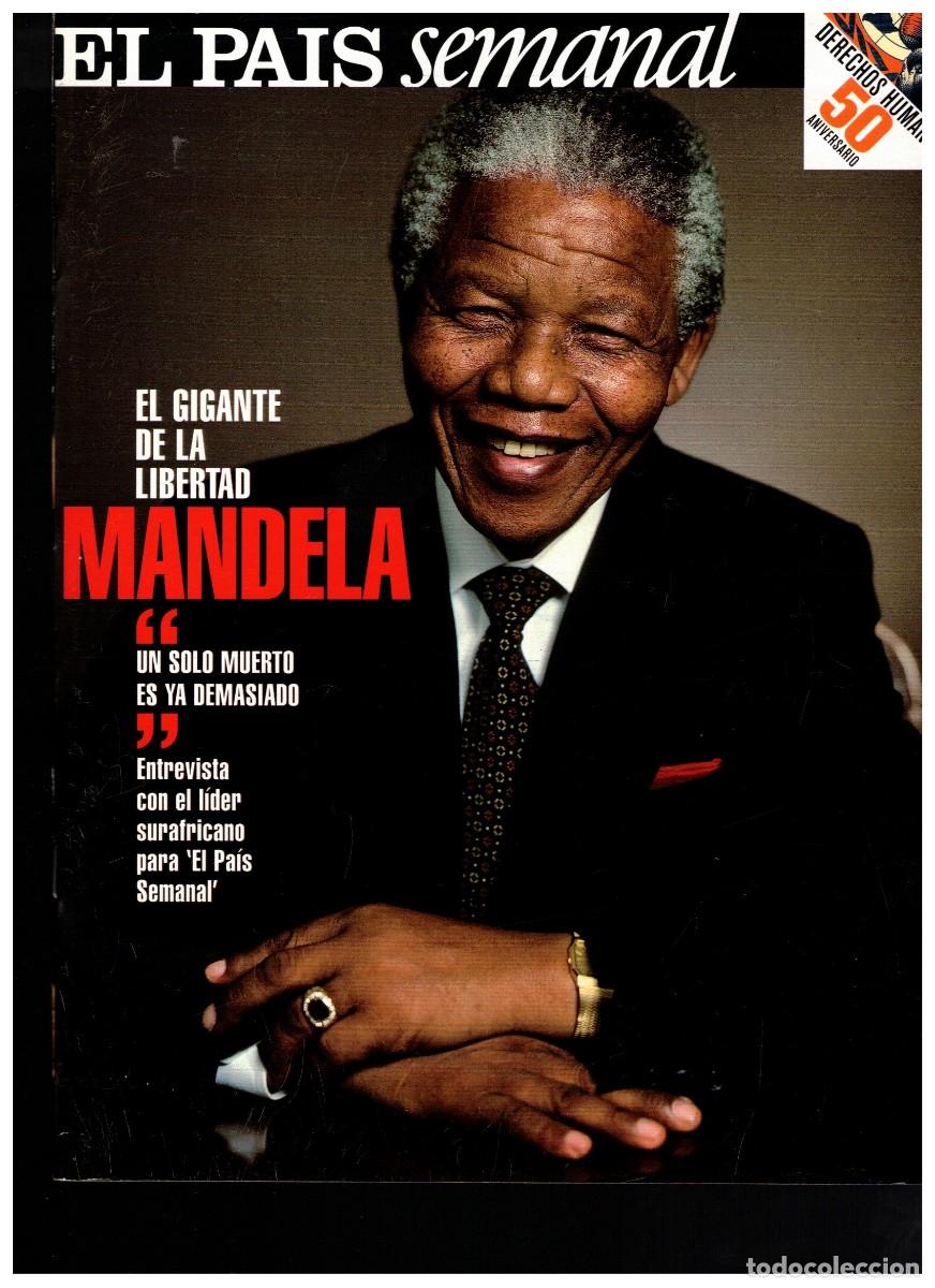 Coleccionismo de Revistas y Peri&oacute;dicos: EPS 1998 NELSON MANDELA. SARGADELOS. EUGENIA SILVA. 50 ANIVERSARIO DERECHOS HUMANOS. SHERYL CROW.