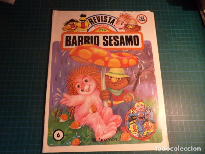 Coleccionismo de Revistas y Peri&oacute;dicos: Revista Barrio Sesamo. N&deg;6. Parramon. (Av-9)