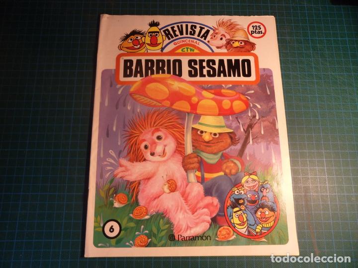 Coleccionismo de Revistas y Peri&oacute;dicos: Revista Barrio Sesamo. N&deg;6. Parramon. (Av-9)