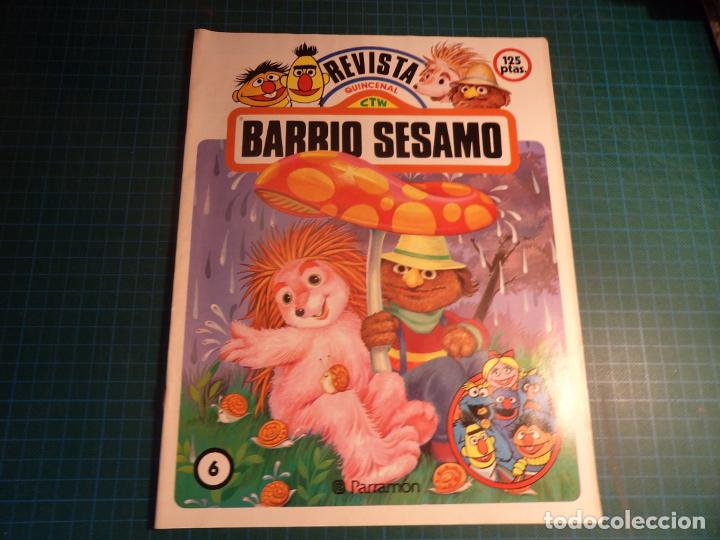 Coleccionismo de Revistas y Peri&oacute;dicos: Revista Barrio Sesamo. N&deg;6. Parramon. (Av-9)