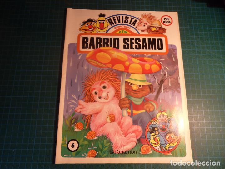 Coleccionismo de Revistas y Peri&oacute;dicos: Revista Barrio Sesamo. N&deg;6. Parramon. (Av-9)