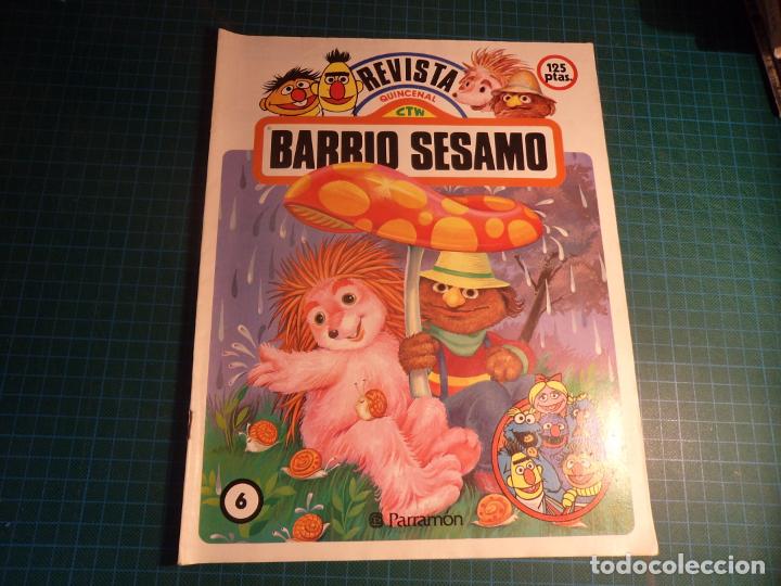 Coleccionismo de Revistas y Peri&oacute;dicos: Revista Barrio Sesamo. N&deg;6. Parramon. (Av-9)