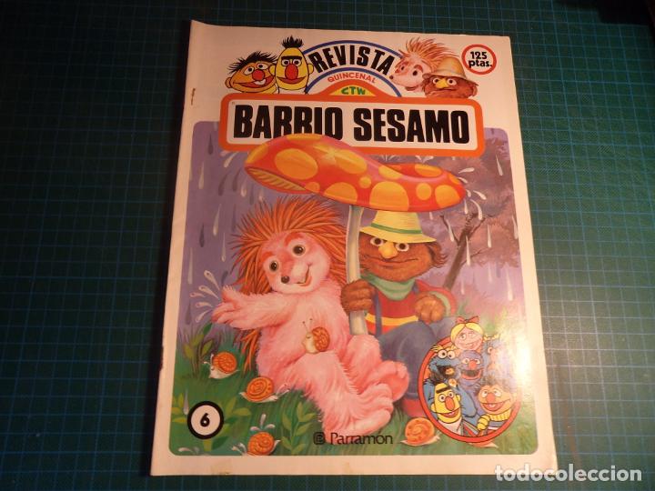 Coleccionismo de Revistas y Peri&oacute;dicos: Revista Barrio Sesamo. N&deg;6. Parramon. (Av-9)