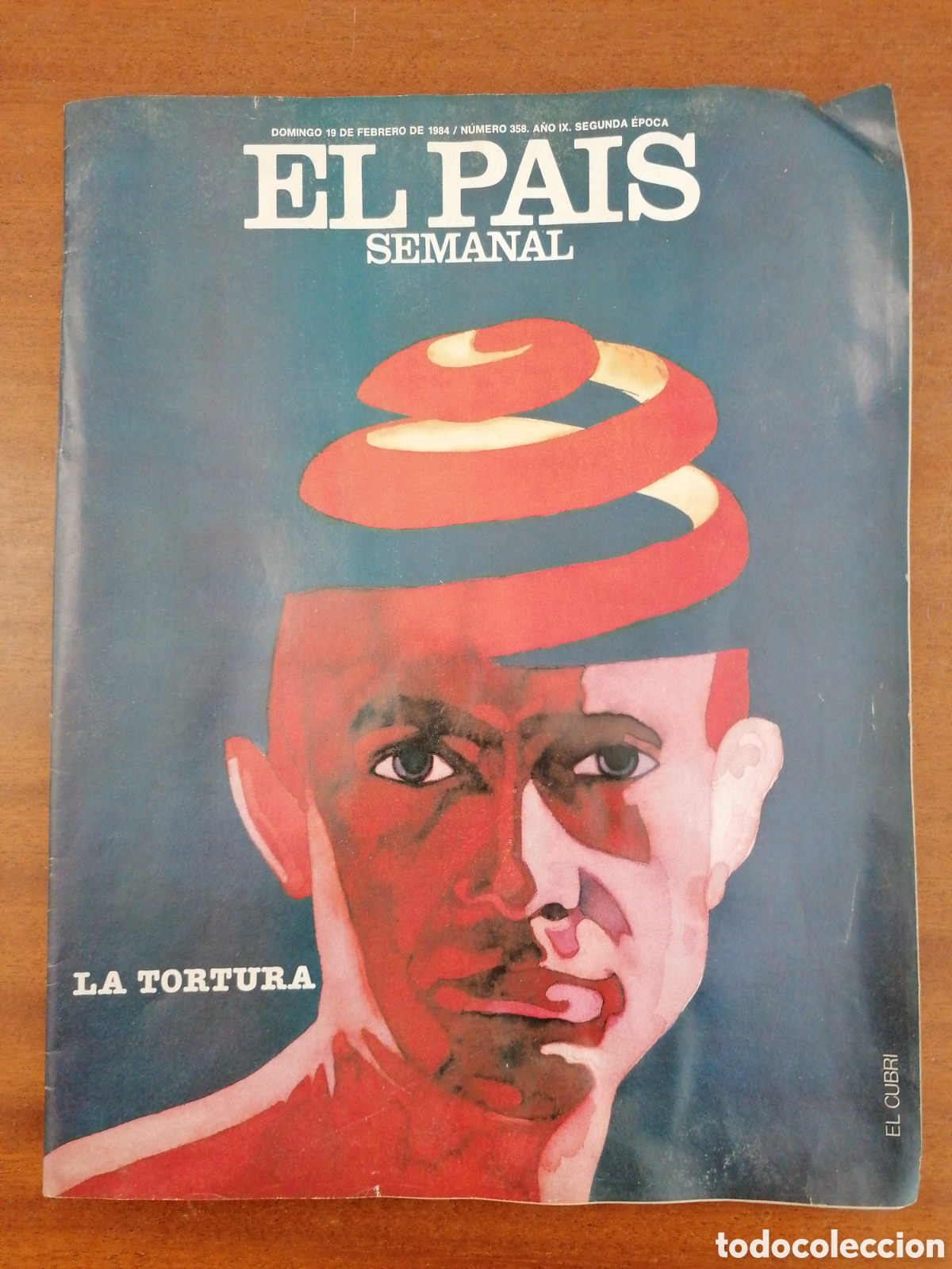 Coleccionismo de Revistas y Peri&oacute;dicos: EL PA&Iacute;S SEMANAL 358 1984 JOSEP MAR&Iacute;A FLOTATS, TORTURAS, PRISCILLA PRESLEY, JES&Uacute;S FERN&Aacute;NDEZ SANTOS