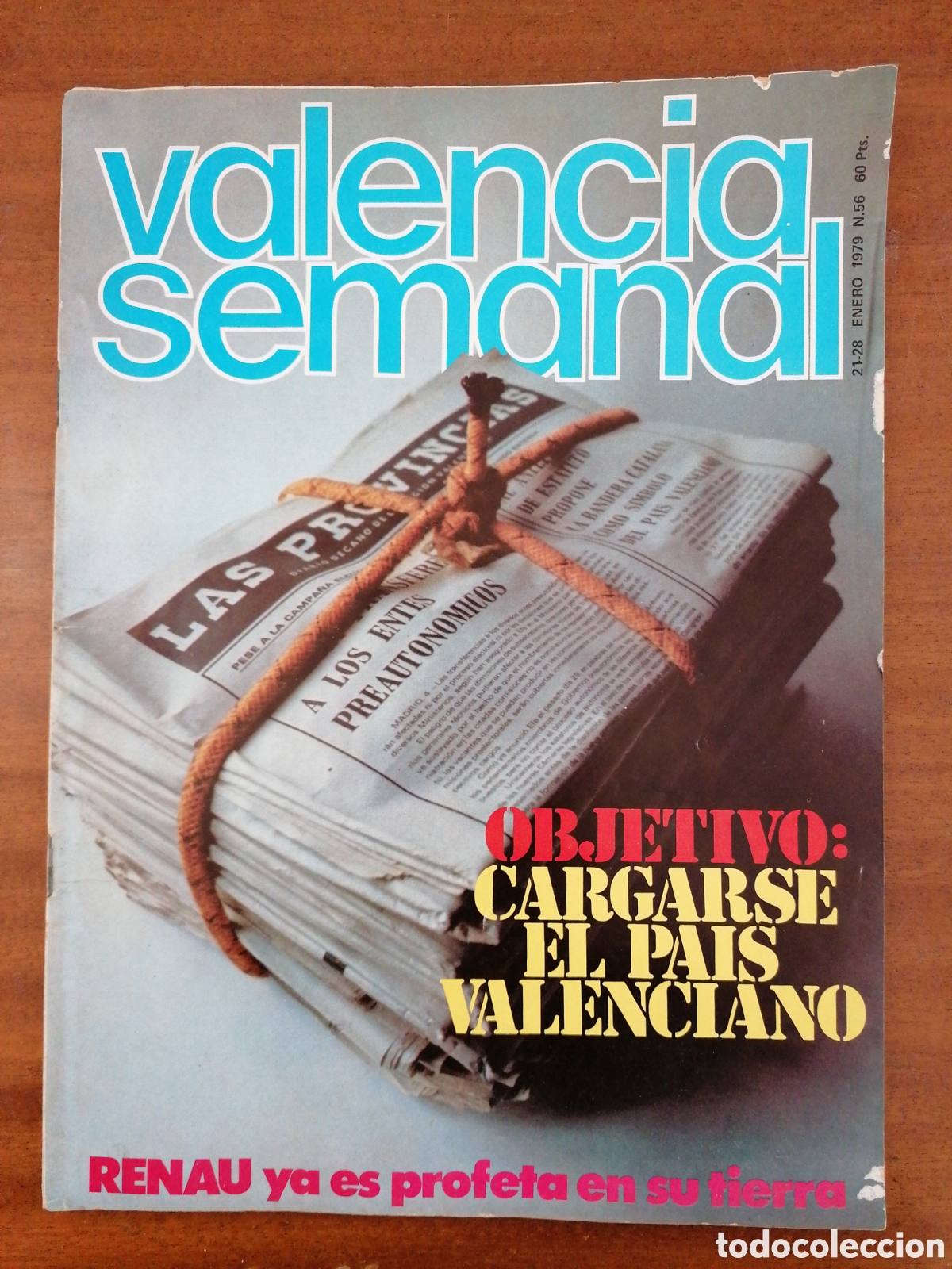 valencia semanal 56 1979jenaro talens, morella, - Compra venta en  todocoleccion