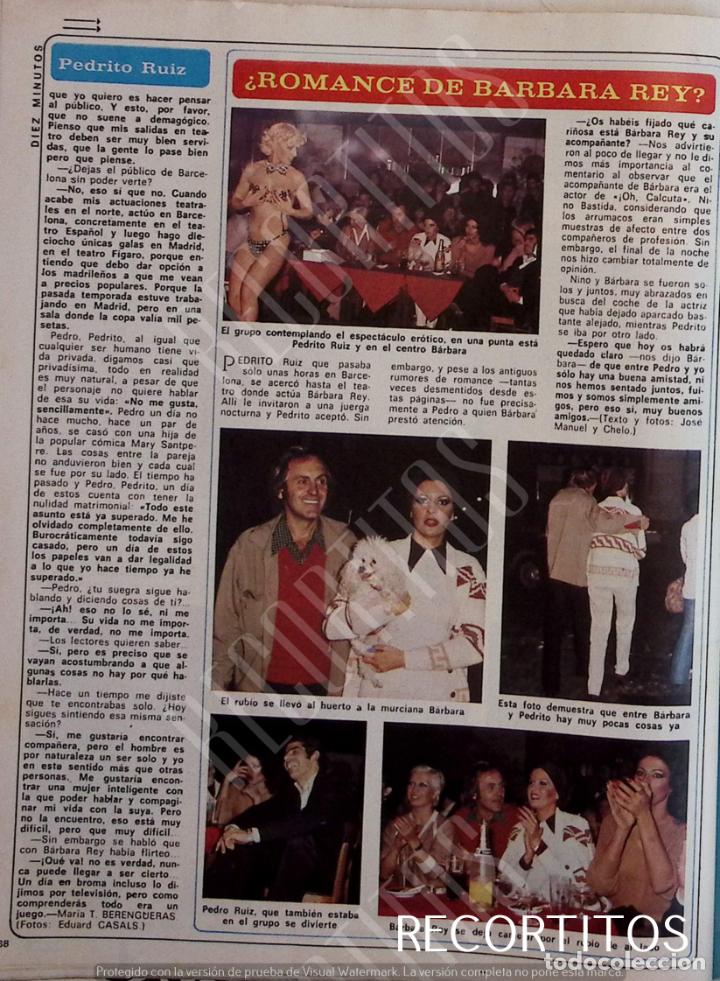 Coleccionismo de revistas y peri&oacute;dicos: barbara rey pedro ruiz