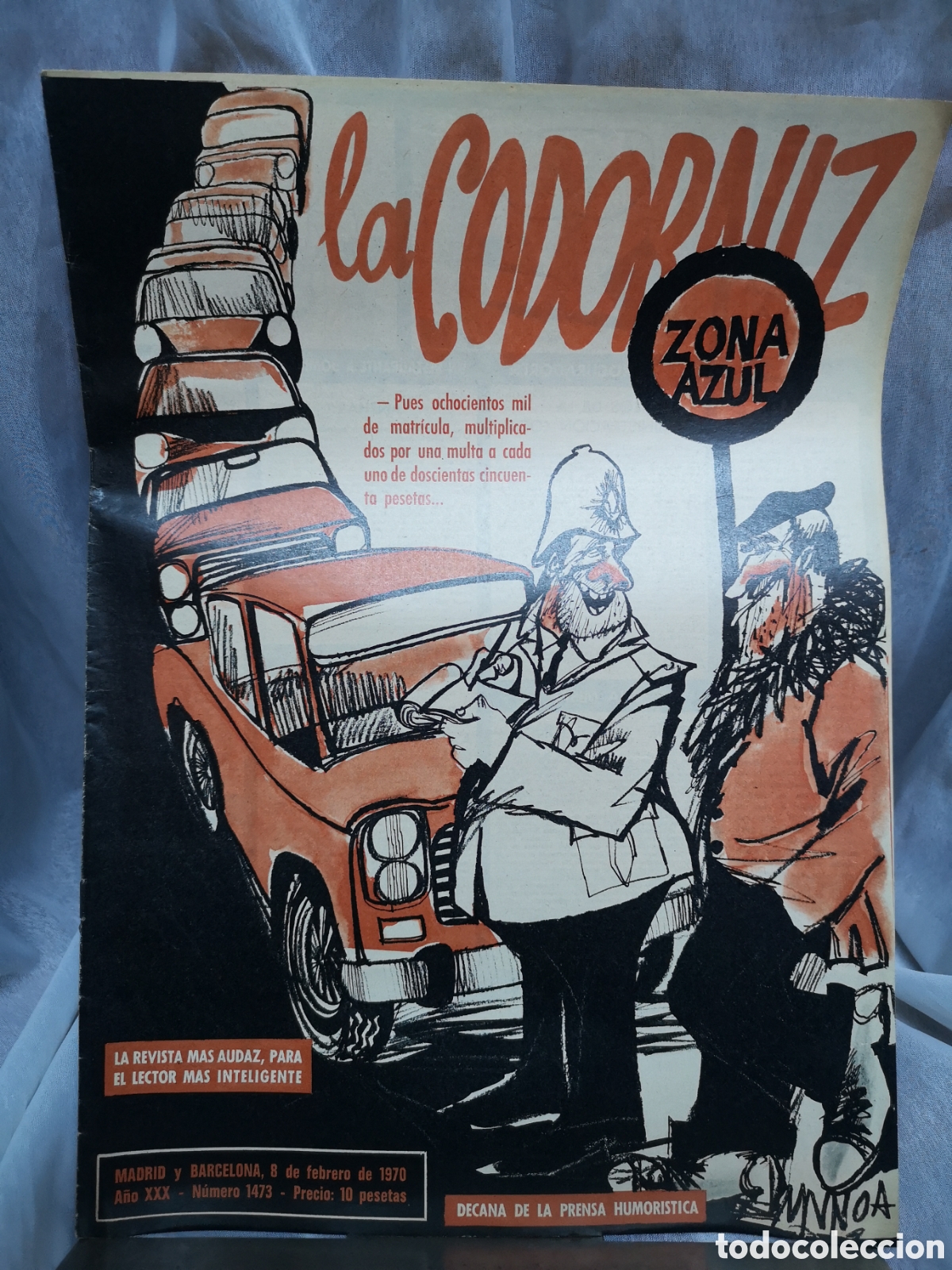 Coleccionismo de Revistas y Peri&oacute;dicos: Revista La Codorniz n&ordm;1473 del 8 de febrero de 1970