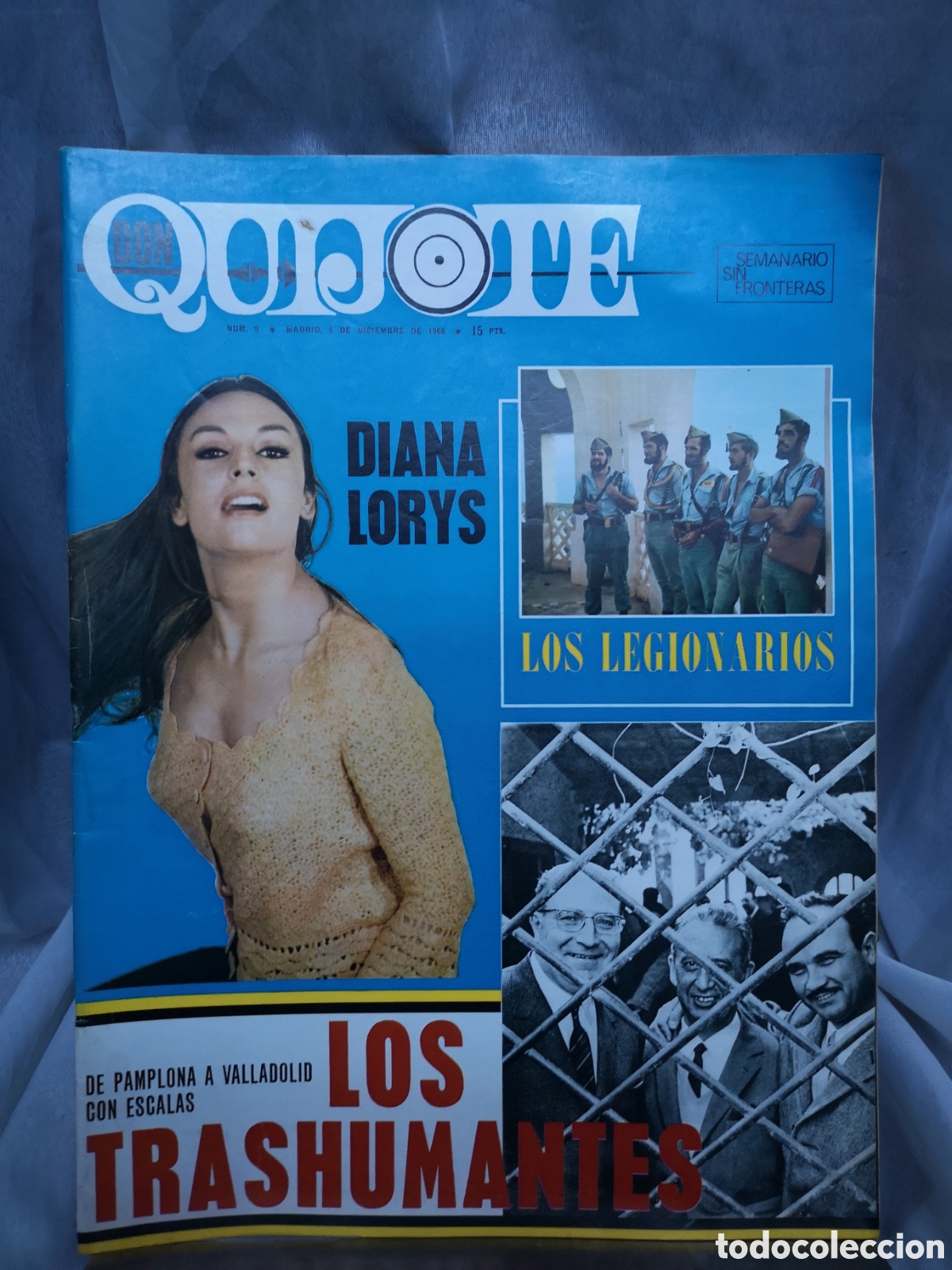 Coleccionismo de revistas y peri&oacute;dicos: Revista Don Quijote n&ordm;9 del 5 de Diciembre de 1968