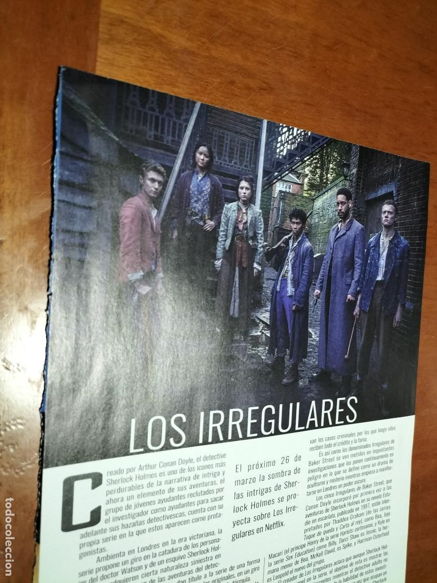 Collection Magazines and Newspapers: LOS IRREGULARES. PEL&Iacute;CULA. 1 PAGINAS. ART&Iacute;CULO EXTRAIDO DE REVISTA.