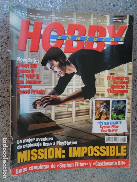 Coleccionismo de Revistas y Peri&oacute;dicos: HOBBY CONSOLAS N&ordm; 95 - A&Ntilde;O X - MISSION IMPOSSIBLE