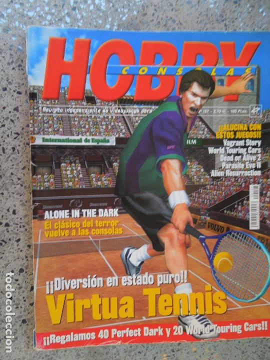 Coleccionismo de Revistas y Peri&oacute;dicos: HOBBY CONSOLAS N&ordm; 107- VIRTUAL TENNIS