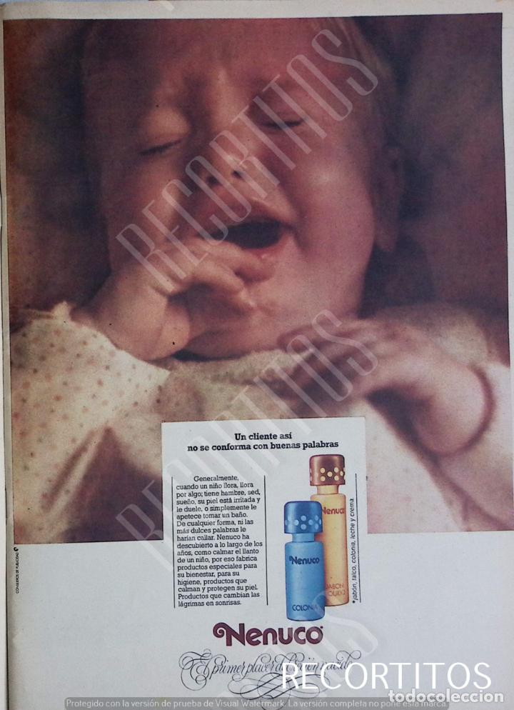 Coleccionismo de Revistas y Peri&oacute;dicos: nenuco colonia bebe anuncio publicidad