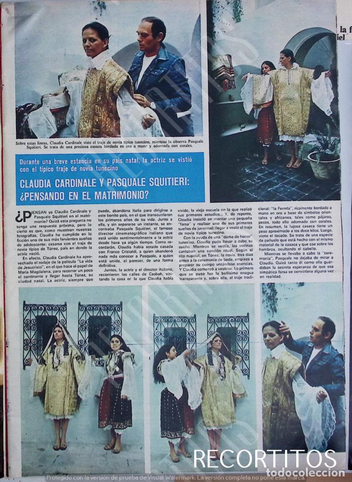 Coleccionismo de revistas y peri&oacute;dicos: claudia cardinale pasquale squitieri