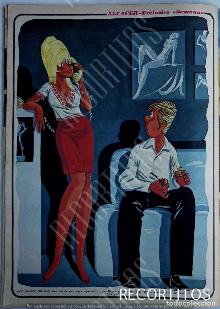 Coleccionismo de revistas y peri&oacute;dicos: pin up alcacer
