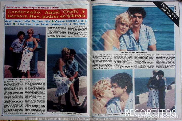 Coleccionismo de revistas y peri&oacute;dicos: barbara rey angel cristo