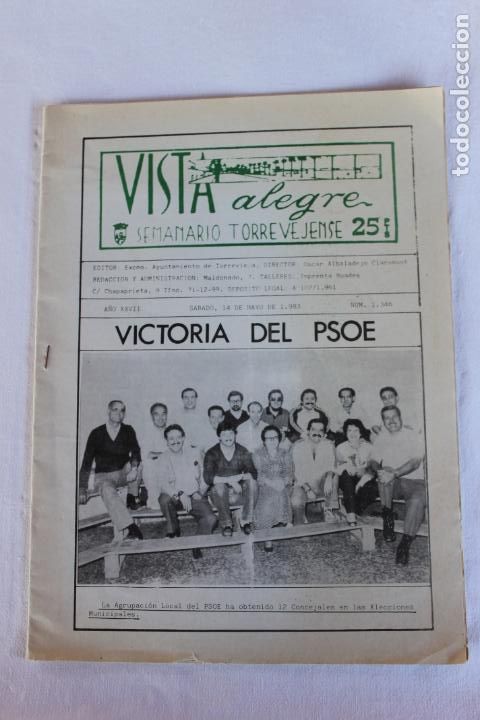 Coleccionismo de revistas y peri&oacute;dicos: VISTA ALEGRE SEMANARIO TORREVEJENSE 1983 TORREVIEJA