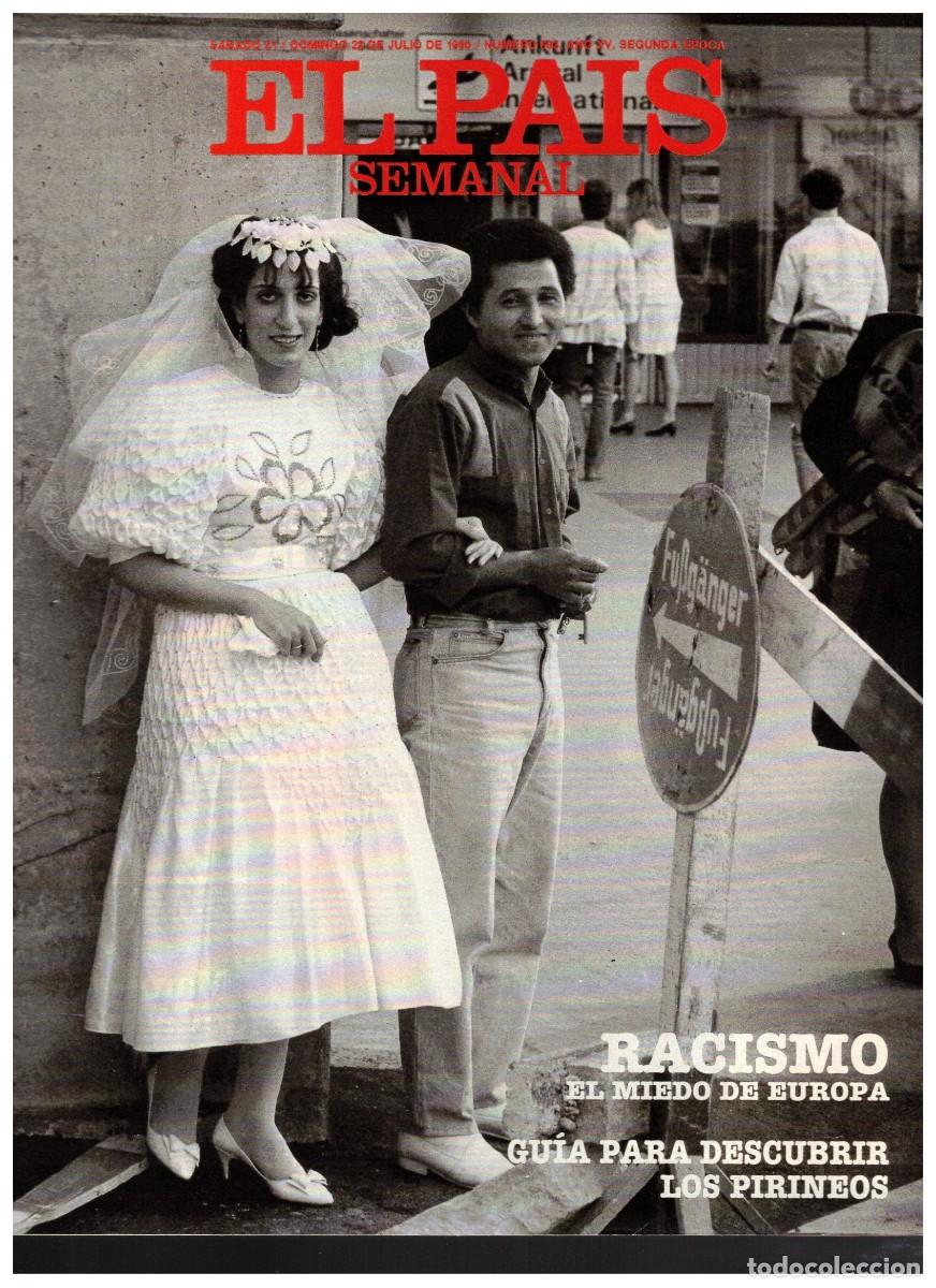 Sammeln von Zeitschriften und Zeitungen: EPS 1990 LUIS LANDERO. LOU BENNET. RACISMO. FERRARI, ELEGANCIA Y VELOCIDAD. DESCUBRIR LOS PIRINEOS.