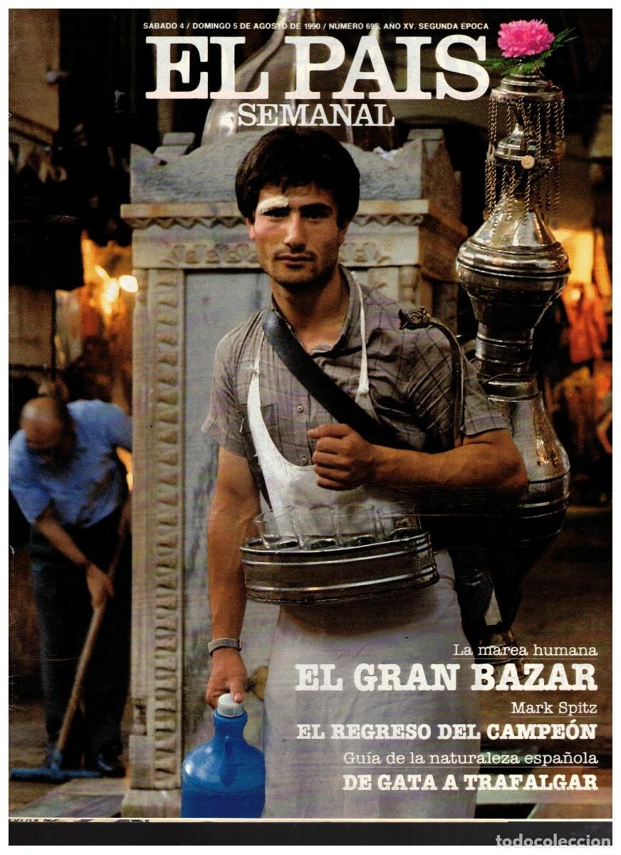 Sammeln von Zeitschriften und Zeitungen: EPS 1990 CLAUDIA CARDINALE. MICHAEL ENDE. EL GRAN BAZAR DE ESTAMBUL. MARK SPITZ.
