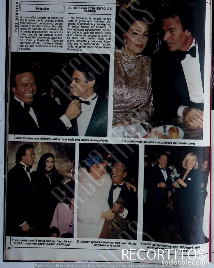 Coleccionismo de Revistas y Peri&oacute;dicos: nabila kashogi kashoogi kashougi julio iglesias anthony delon