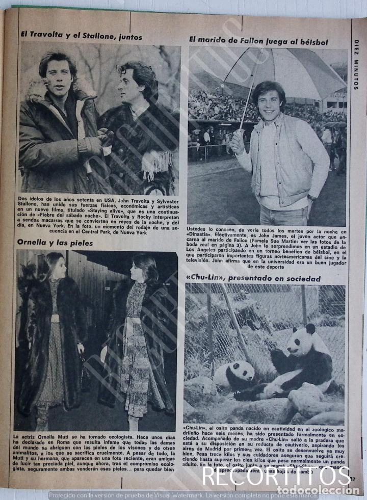 Coleccionismo de Revistas y Peri&oacute;dicos: JOHN JAMES DINASTIA john travolta sylvester stallone ornella muti chu lin panda