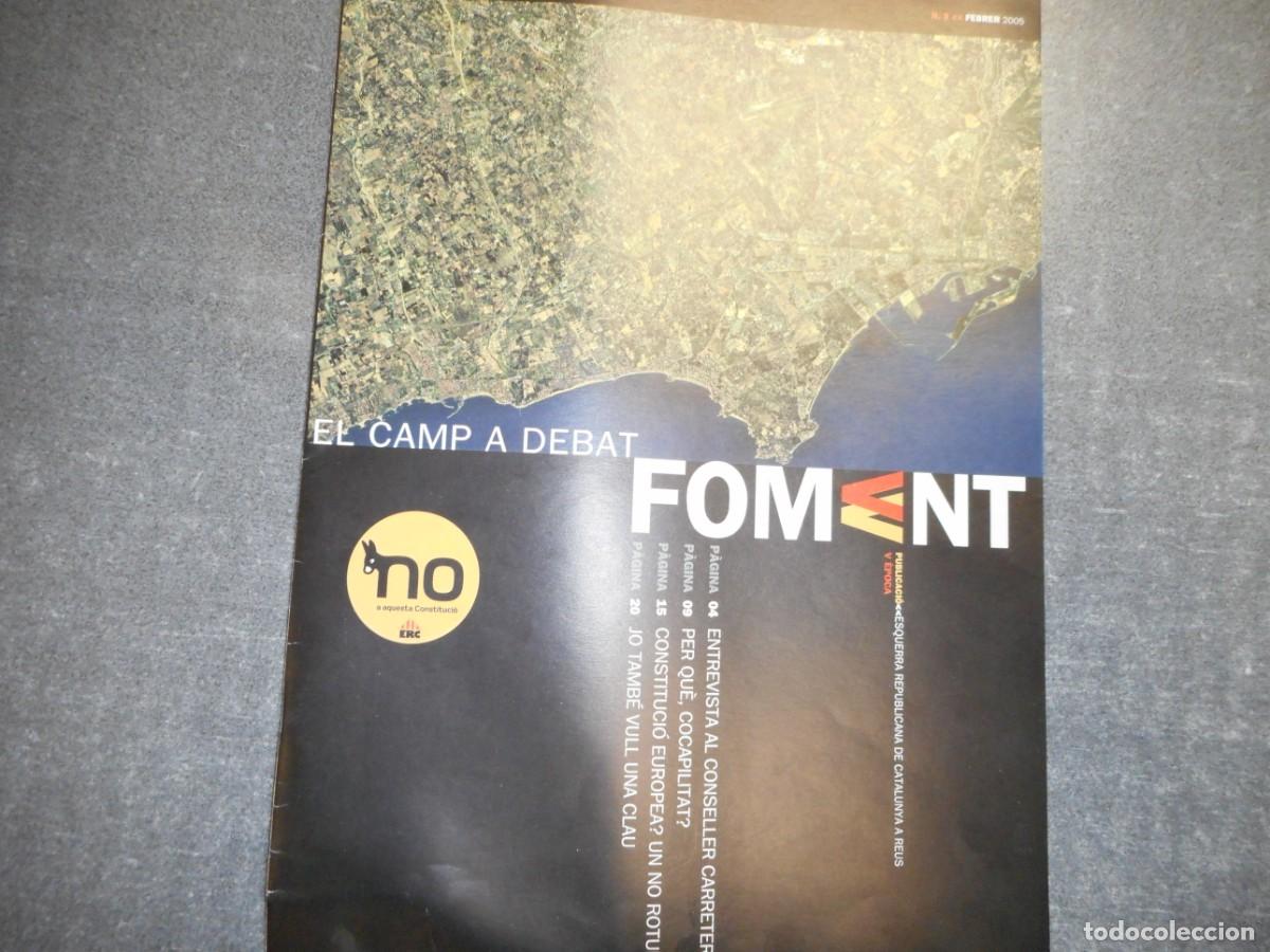 Coleccionismo de Revistas y Peri&oacute;dicos: Revista Foment / ERC / Esquerra Republicana Catalunya / Reus / 2005