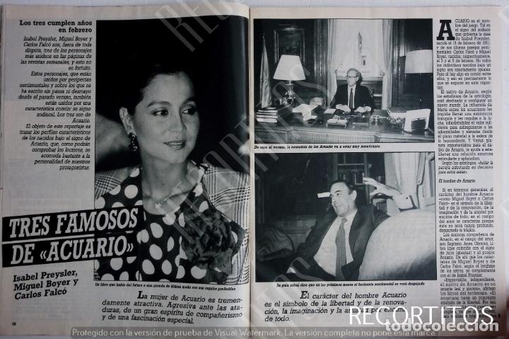 Coleccionismo de Revistas y Peri&oacute;dicos: isabel preysler marques de gri&ntilde;on miguel boyer carlos falco