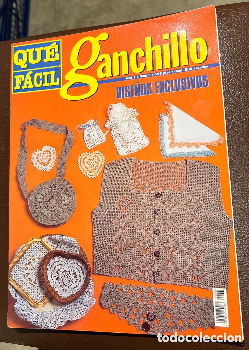 Coleccionismo de Revistas y Peri&oacute;dicos: Revista GANCHILLO. Que f&aacute;cil. N&ordm; 5.