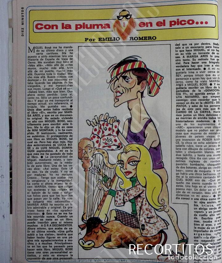 Coleccionismo de Revistas y Peri&oacute;dicos: marisa ares miguel bose